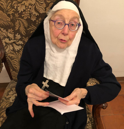 A’ Dieu soeur Marie Brigitte